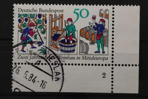 Deutschland (BRD), MiNr. 1063, Ecke rechts unten, FN 2, gestempelt - 651353