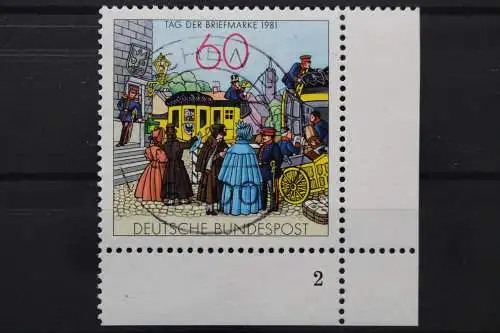 Deutschland (BRD), MiNr. 1112, Ecke rechts unten, FN 2, gestempelt - 651431