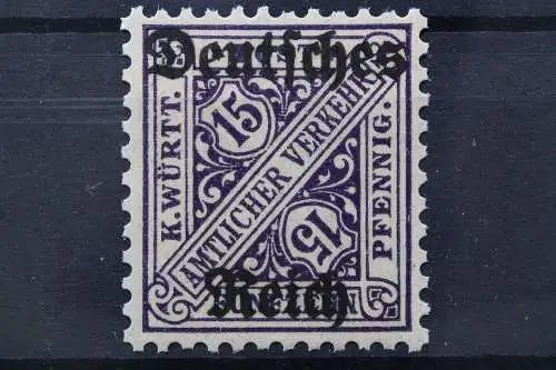 Deutsches Reich Dienst, MiNr. 59, postfrisch - 653155