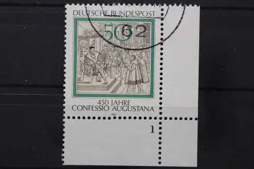 Deutschland (BRD), MiNr. 1051, Ecke rechts unten, FN 1, gestempelt - 651383