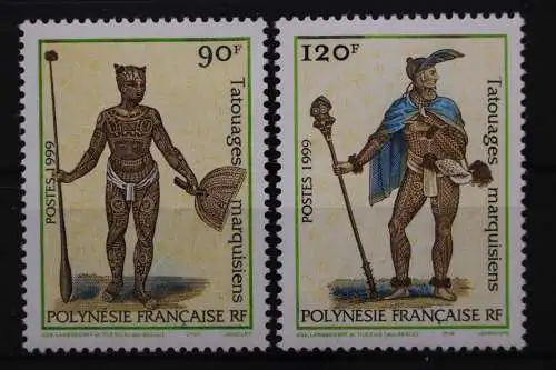 Französisch-Polynesien, MiNr. 784-785, postfrisch - 651139