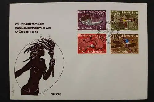 Liechtenstein, MiNr. 556-559, FDC - 653811