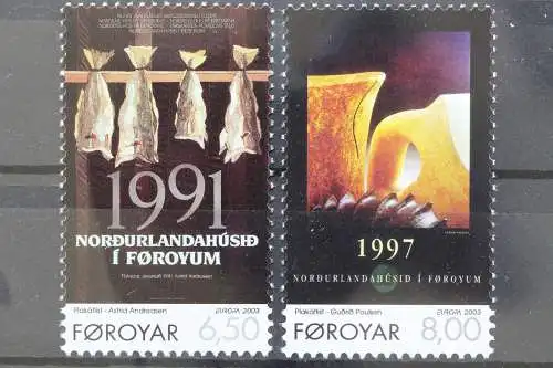 Färöer, MiNr. 448-449, postfrisch - 653946