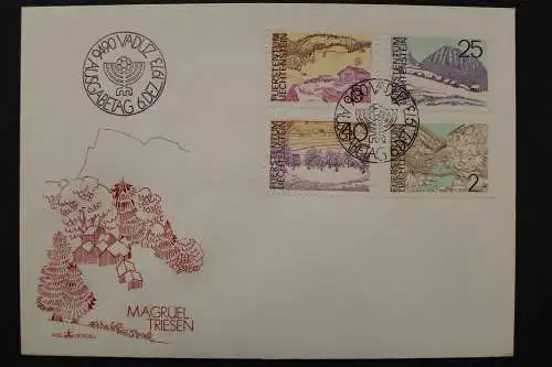 Liechtenstein, MiNr. 596-599, FDC - 653818