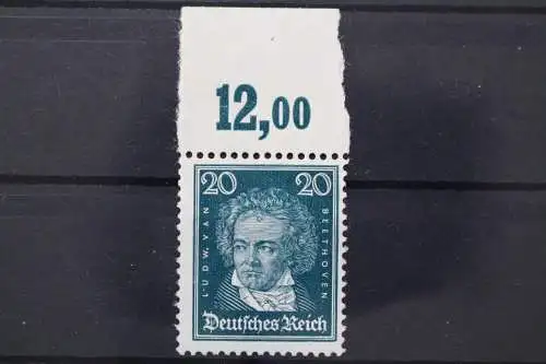 Deutsches Reich, MiNr. 392 X, OR Platte, postfrisch, Altsignatur - 653802