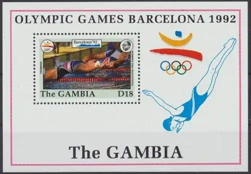 Gambia, MiNr. Block 160, postfrisch - 694675