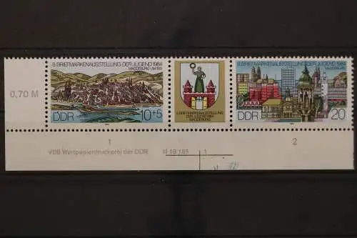 DDR, MiNr. 2903-2904 ZD, Ecke links unten, DV 1, postfrisch - 654264