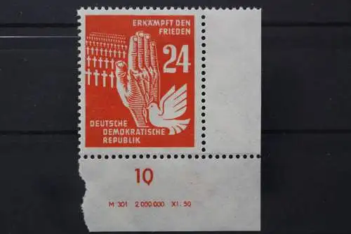 DDR, MiNr. 279, Ecke rechts unten, DV 1, postfrisch - 653838