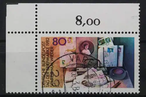 Deutschland (BRD), MiNr. 1154, Ecke links oben, gestempelt - 654359