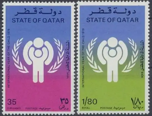 Qatar, MiNr. 749-750, postfrisch - 694619