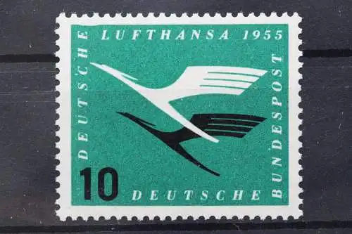 Deutschland (BRD), MiNr. 206 PLF II, Falz - 654809