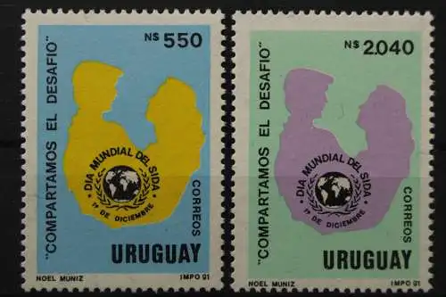 Uruguay, MiNr. 1934-1935, postfrisch - 655735