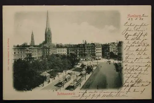 Hamburg, Rathhausmarkt, Kirche - 421356