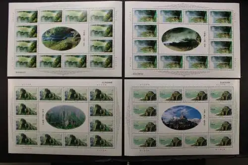 China, MiNr. 3387-3390, 12er Bögen, postfrisch - 655153M