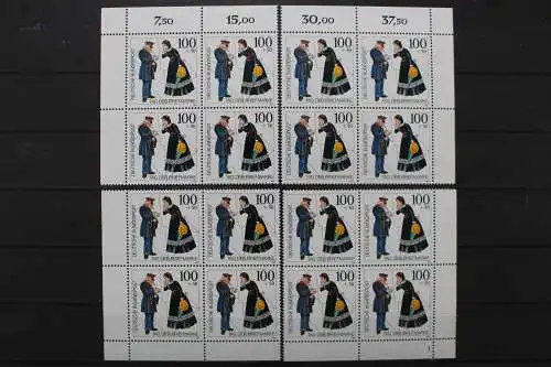 Deutschland, MiNr. 1692, 4er Block, alle 4 Ecken FN 1, postfrisch - 656058