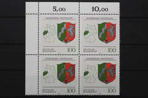 Deutschland, MiNr. 1663, 4er Block, Ecke links oben, postfrisch - 656030