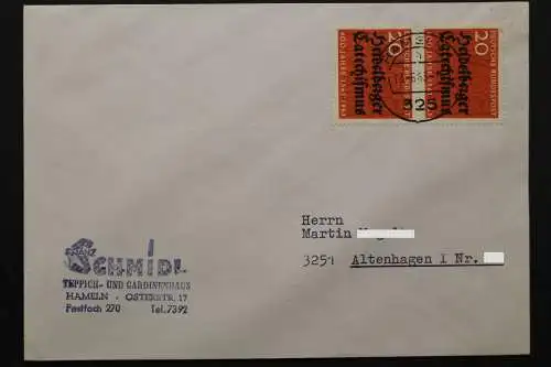 Deutschland (BRD), MiNr. 396, senkrechtes Paar auf Brief - 511793