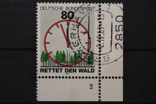 Deutschland (BRD), MiNr. 1253, Ecke rechts unten, FN 2, gestempelt - 655430