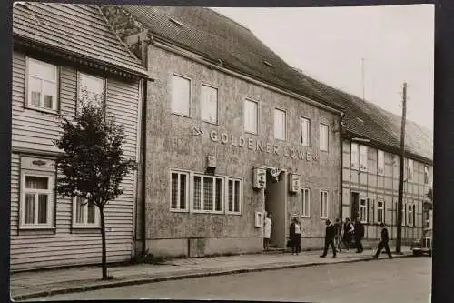 Günthersberge, Krs. Quedlinburg, Konsum-Gaststätte "Goldener Löwe" - 421114