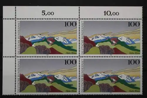 Deutschland, MiNr. 1686, 4er Block, Ecke links oben, postfrisch - 656054