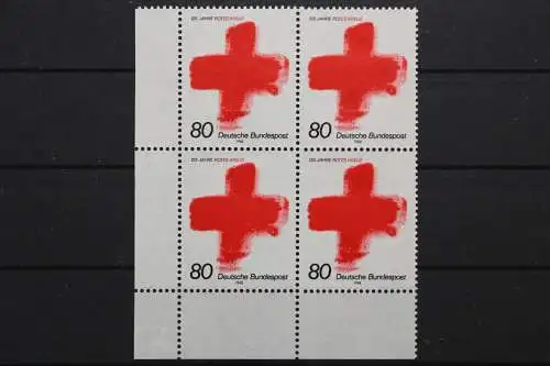 Deutschland, MiNr. 1387, Viererblock, Ecke li. unten, postfrisch - 656741