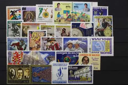 Bolivien, postfrische Partie mit 25 Briefmarken - 655761