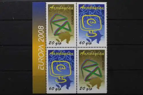 Aserbaidschan, MiNr. 715-716 D, Viererblock, postfrisch - 655930