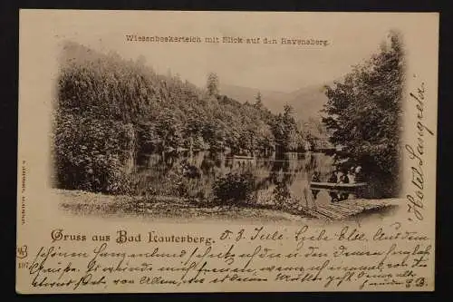 Bad Lauterberg, Wiesenbeekerteich mit Blick auf den Ravensberg - 421523