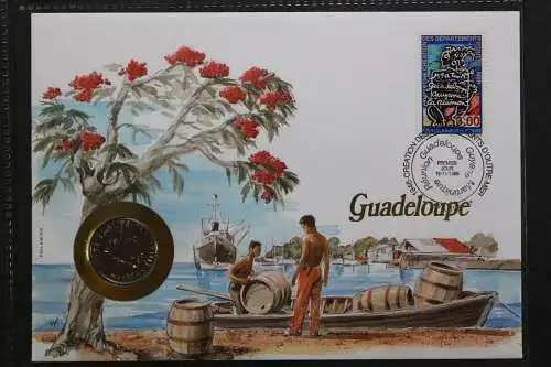 Guadeloupe, Numisbrief, 16.11.96 - 657103