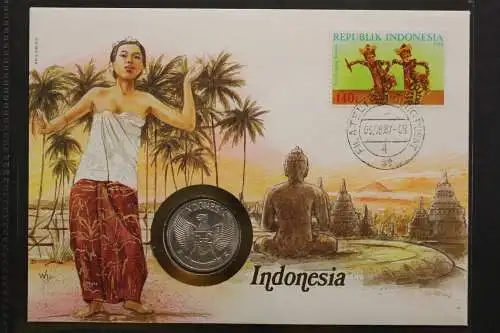 Indonesien, Numisbrief, 5.9.1987 - 656955