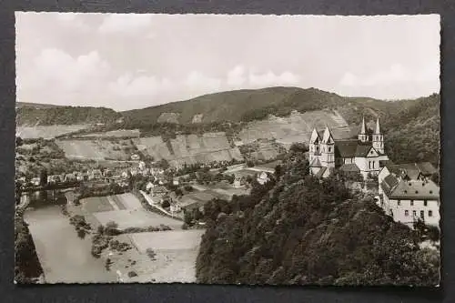 Obernhof/Lahn, Teilansicht mit Kloster Arnstein - 421878