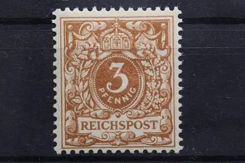 Deutsches Reich, MiNr. 45 c PLF I, postfrisch, BPP Signatur - 658612