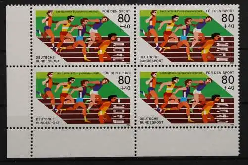 Deutschland, MiNr. 1269, Viererblock, Ecke li. unten, postfrisch - 656756