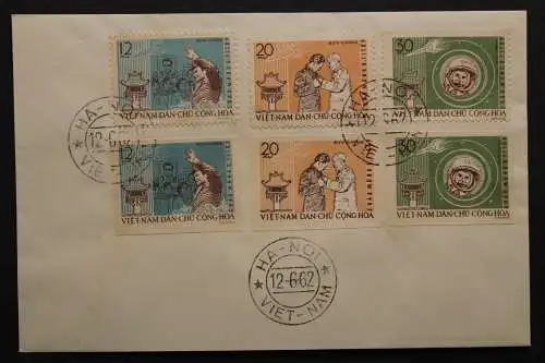 Vietnam, MiNr. 217-218 A + B, FDC - 657938