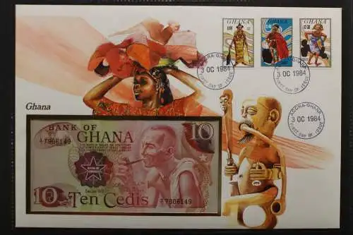 Ghana, Banknotenbrief, 3.10.1984 - 657154