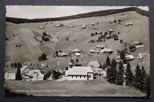 Muggenbrunn/Schwarzwald, Teilansicht, Kirche - 421973