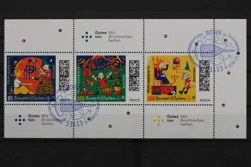 Deutschland, MiNr. H-Blatt 58 ohne li. Rand, ESST Bonn, gestempelt - 658915