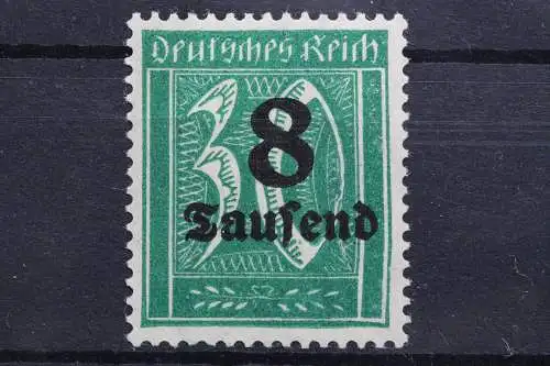 Deutsches Reich, MiNr. 278 PLF V, postfrisch, BPP Kurzbefund - 658592