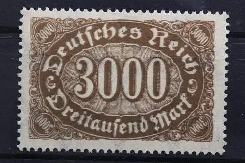 Deutsches Reich, MiNr. 256 a DD, postfrisch, geprüft Infla - 658625