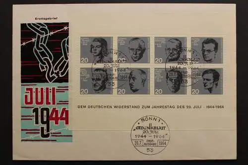 Deutschland (BRD), MiNr. Block 3, ESST Bonn, FDC - 658115