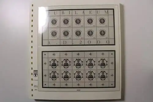 Lindner, Deutschland (BRD) Zehnerbogen 2000, T-System - 901435