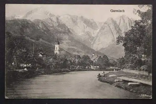 Garmisch, Teilansicht, Kirche - 422431