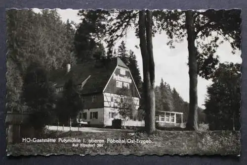 Kipsdorf OT v. Altenberg, Erzgebirge, HO-Gaststätte Putzmühle - 422460