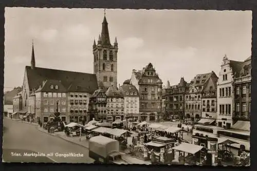 Trier, Markt mit Gangolfkirche - 422567