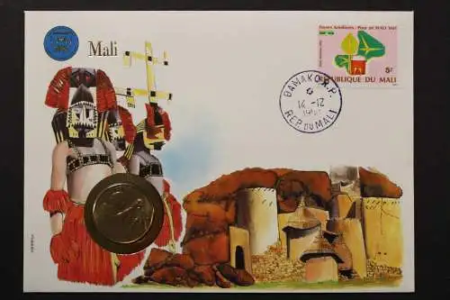 Mali, Numisbrief vom 14.12.91 - 659846