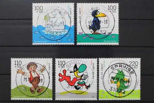 Deutschland (BRD), MiNr. 2055-2059, zentrisch Springe, gestempelt - 659964