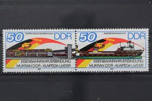 DDR, MiNr. 3052 PF I, Paar, postfrisch - 659379