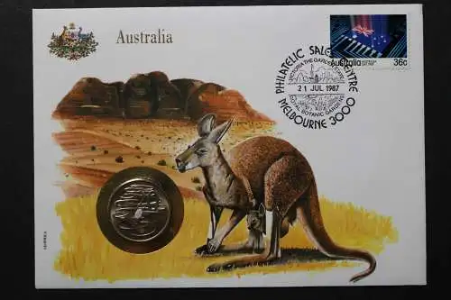 Australien, Numisbrief vom 21.7.1987 - 659784