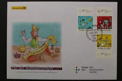 Deutschland (BRD), MiNr. 3438-3440, ESST Bonn, FDC - 660485