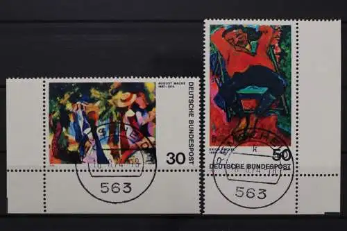 Deutschland (BRD), MiNr. 816-817, Ecken li. bzw. re. unten, EST - 661442